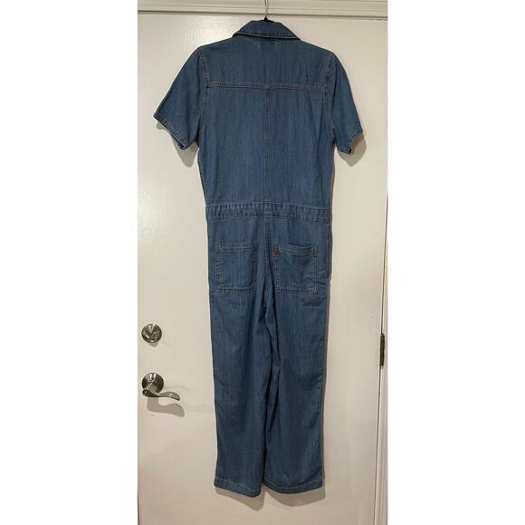 Levi's Short Sleeve Heritage Jumpsuit Size XS NWT Classic Form Flattering - Picture 10 of 15